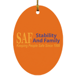 SAF - Oval Ornament