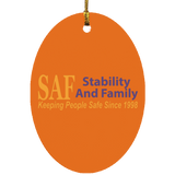 SAF - Oval Ornament