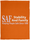 SAF - Cozy Plush Fleece Blanket - 30x40