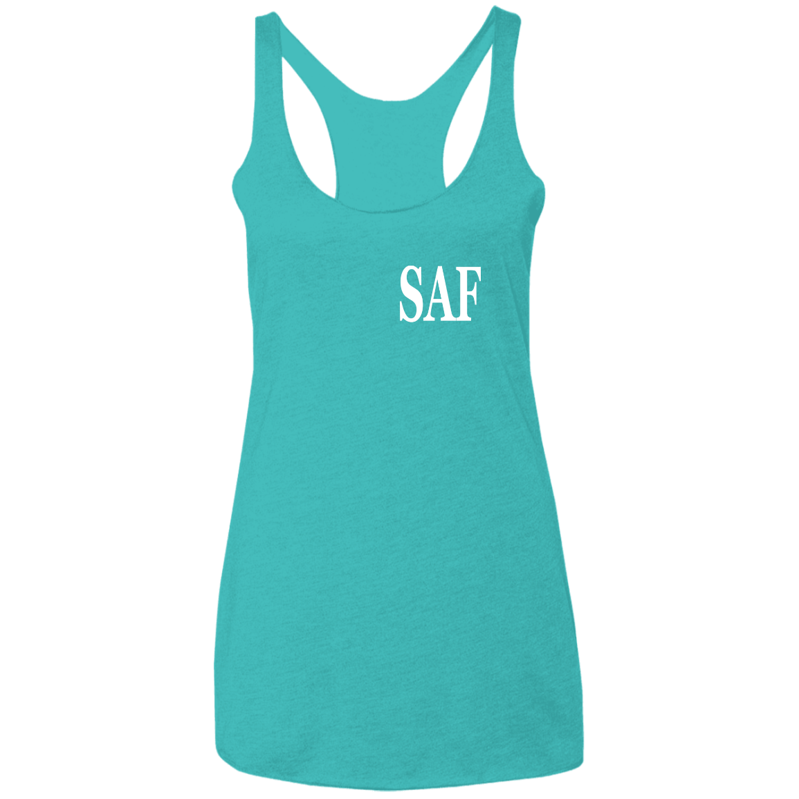 SAF - Ladies' Triblend Racerback Tank