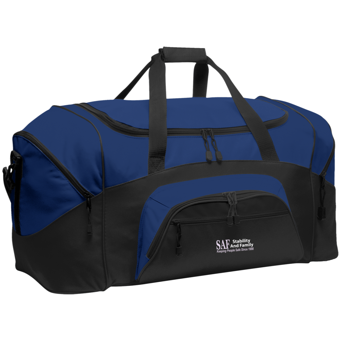 SAF - Embroidered Sport Duffel