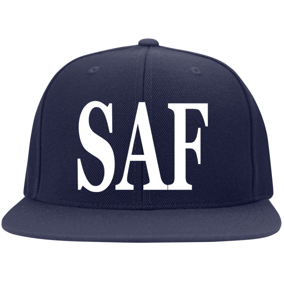 SAF - Flat Bill High-Profile Snapback Hat