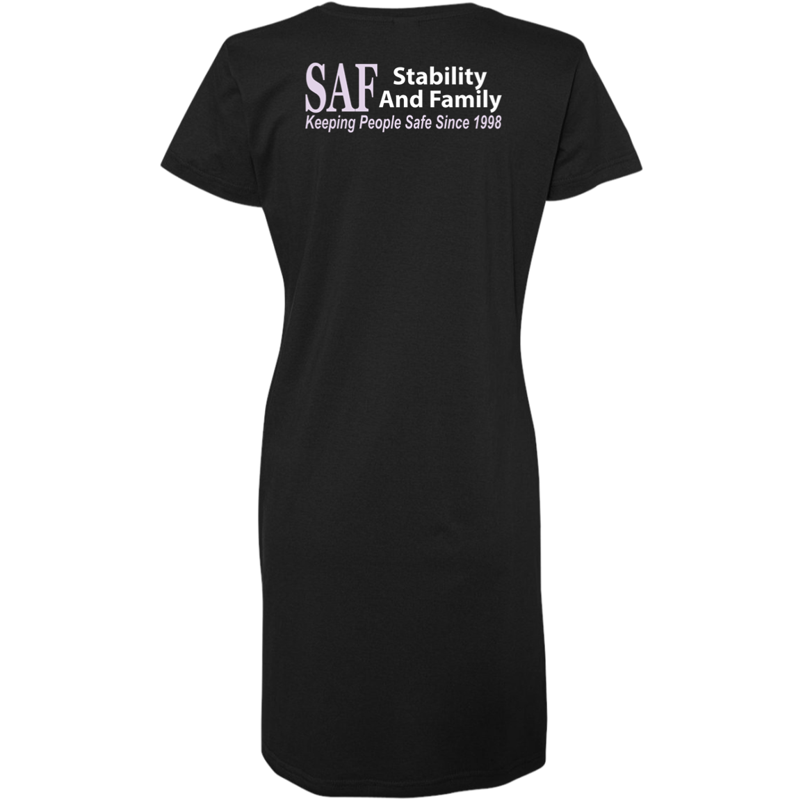 SAF - Ladies' V-Neck Fine Jersey Cover-Up