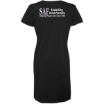 SAF - Ladies' V-Neck Fine Jersey Cover-Up