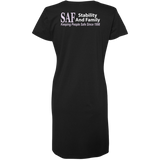 SAF - Ladies' V-Neck Fine Jersey Cover-Up