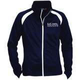 SAF - Embroidered Ladies' Raglan Sleeve Warmup Jacket