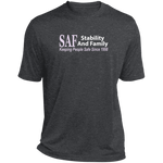 SAF - Heather Performance Tee