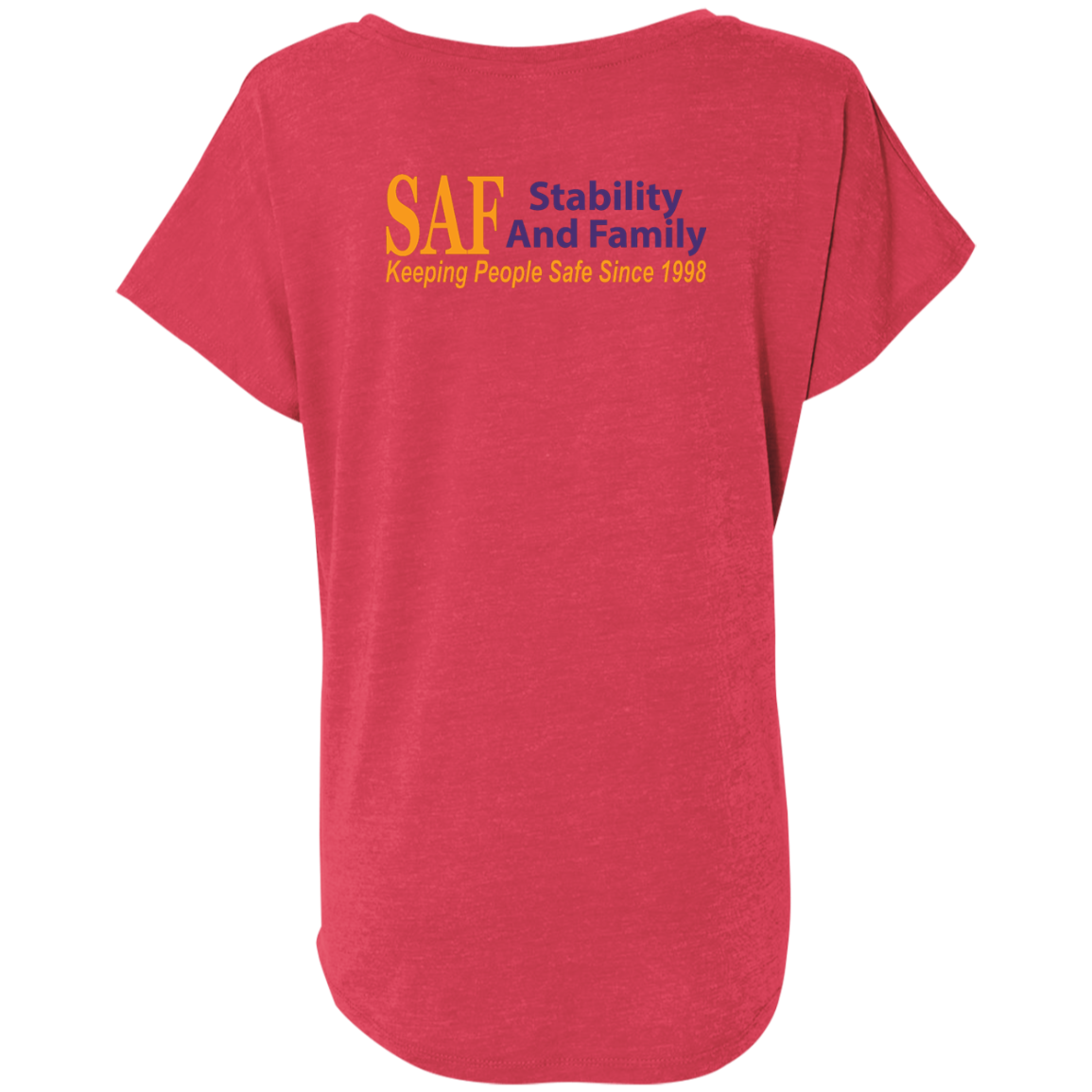 SAF - Ladies' Triblend Dolman Sleeve