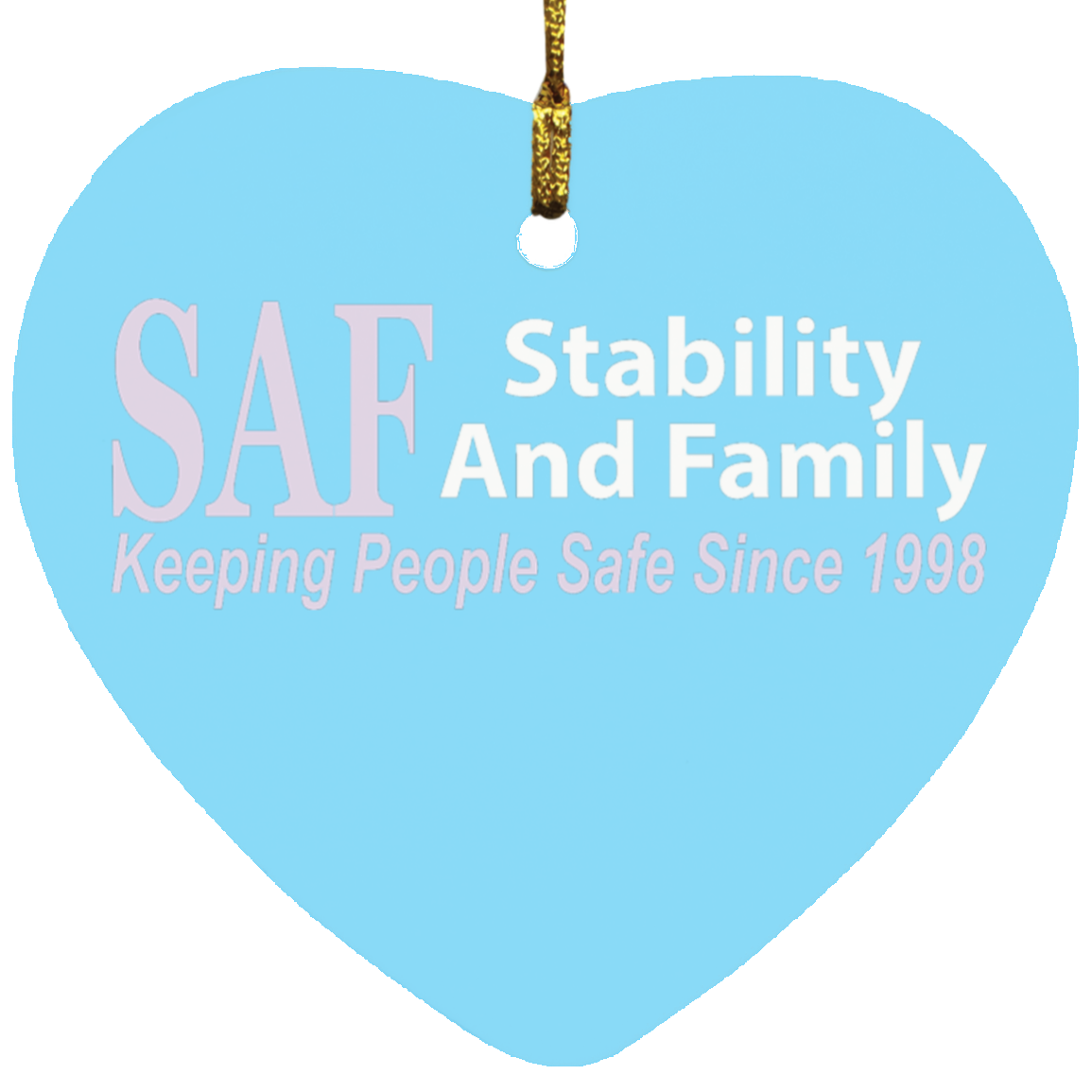 SAF - Heart Ornament