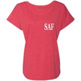 SAF - Ladies' Triblend Dolman Sleeve