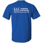 SAF - Youth 5.3 oz 100% Cotton T-Shirt