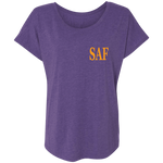 SAF - Ladies' Triblend Dolman Sleeve