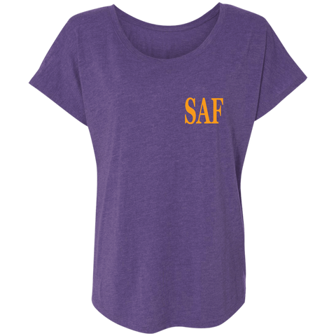SAF - Ladies' Triblend Dolman Sleeve