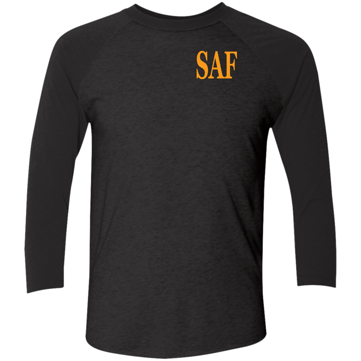 SAF - Tri-Blend 3/4 Sleeve Raglan T-Shirt