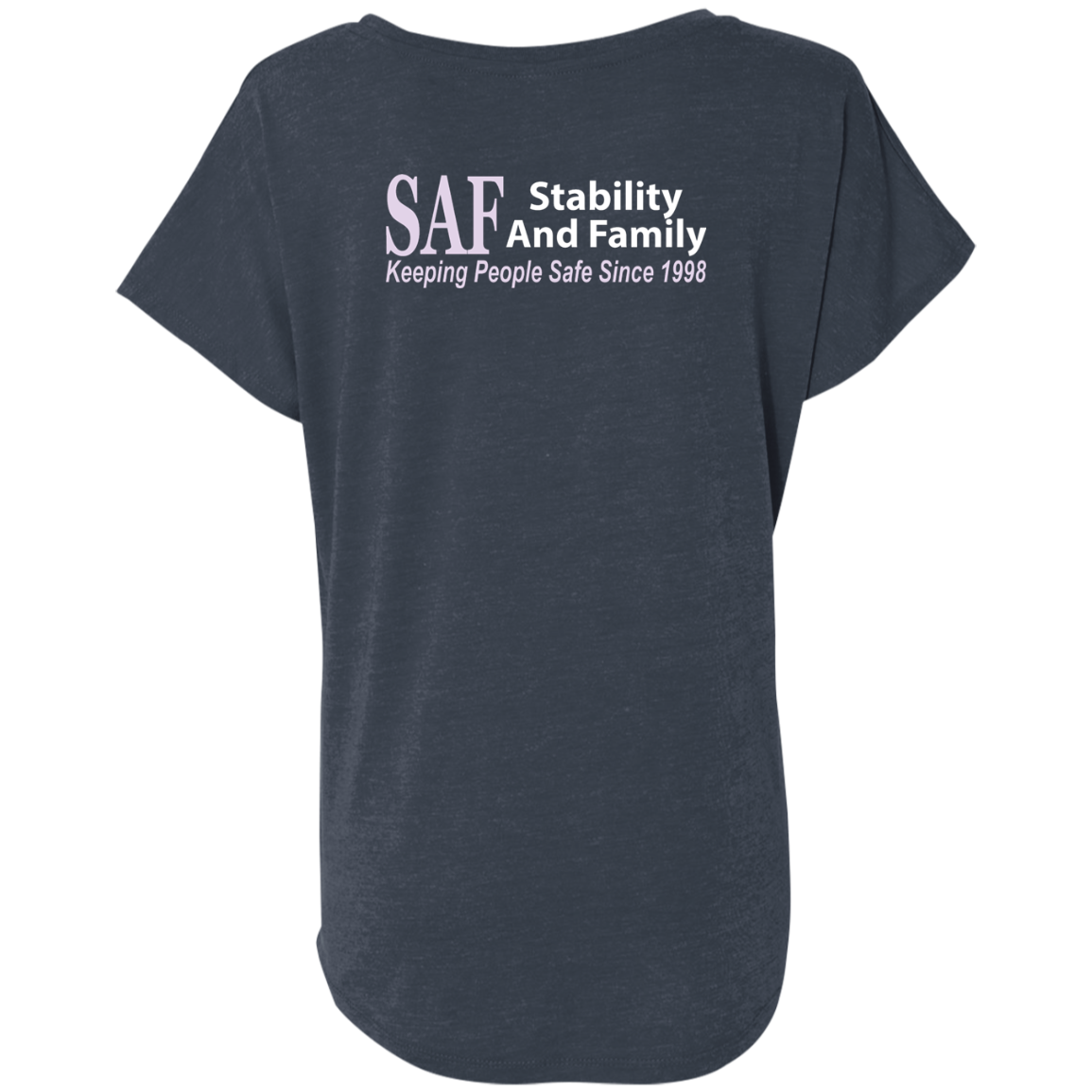 SAF - Ladies' Triblend Dolman Sleeve