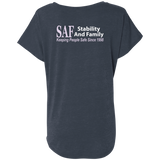 SAF - Ladies' Triblend Dolman Sleeve
