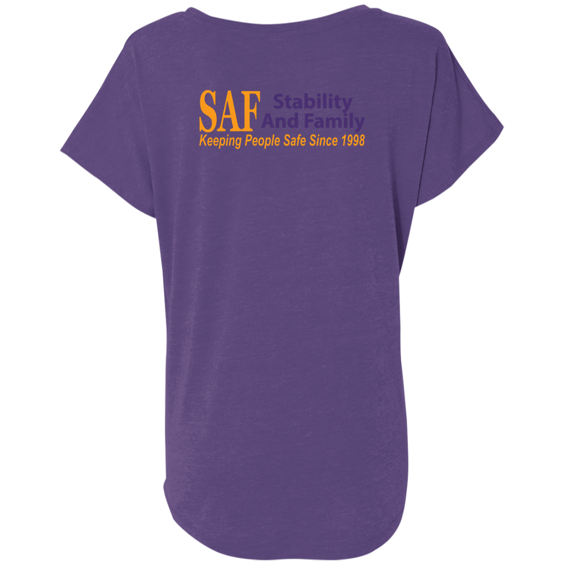 SAF - Ladies' Triblend Dolman Sleeve
