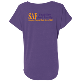 SAF - Ladies' Triblend Dolman Sleeve