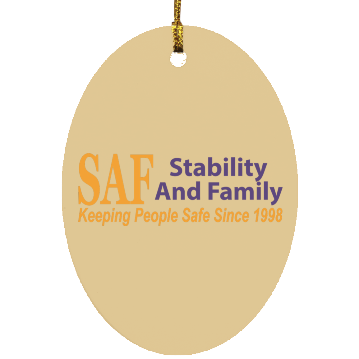 SAF - Oval Ornament