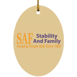 SAF - Oval Ornament