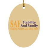 SAF - Oval Ornament