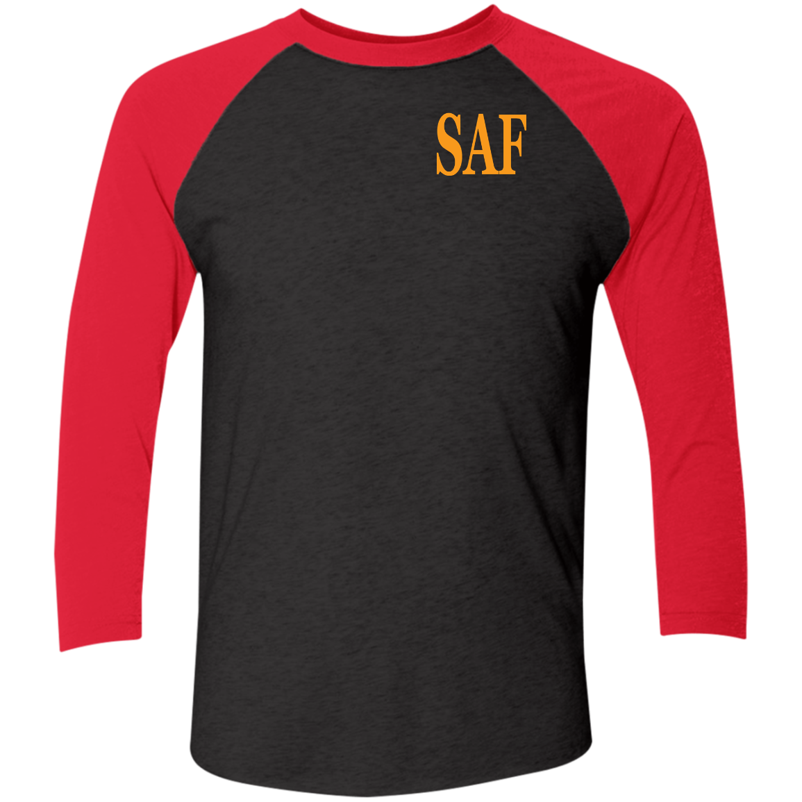 SAF - Tri-Blend 3/4 Sleeve Raglan T-Shirt