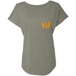 SAF - Ladies' Triblend Dolman Sleeve