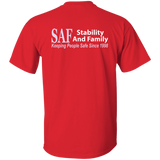SAF - Youth 5.3 oz 100% Cotton T-Shirt