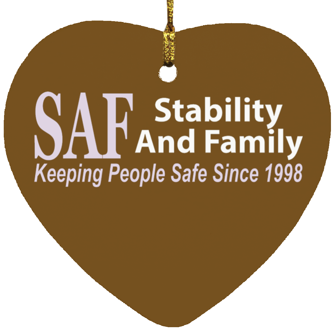 SAF - Heart Ornament
