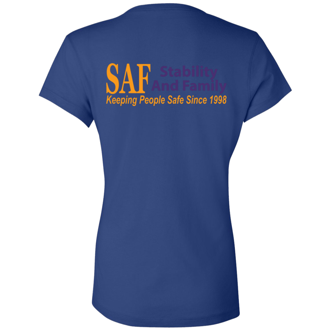SAF - Ladies' Jersey V-Neck T-Shirt