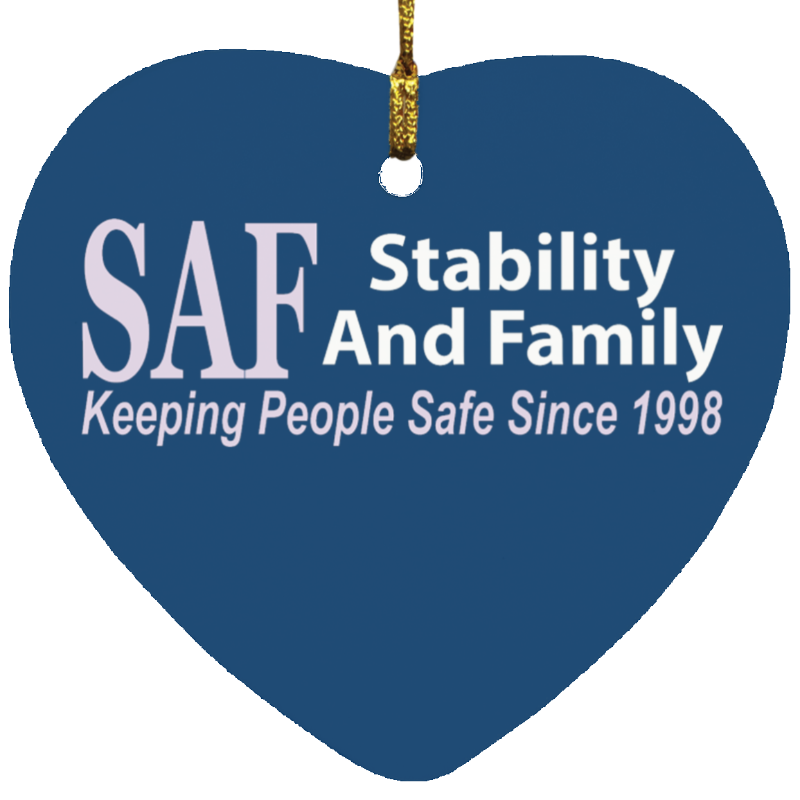 SAF - Heart Ornament