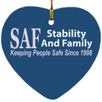 SAF - Heart Ornament