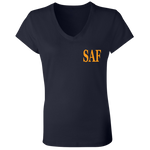 SAF - Ladies' Jersey V-Neck T-Shirt