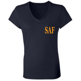 SAF - Ladies' Jersey V-Neck T-Shirt