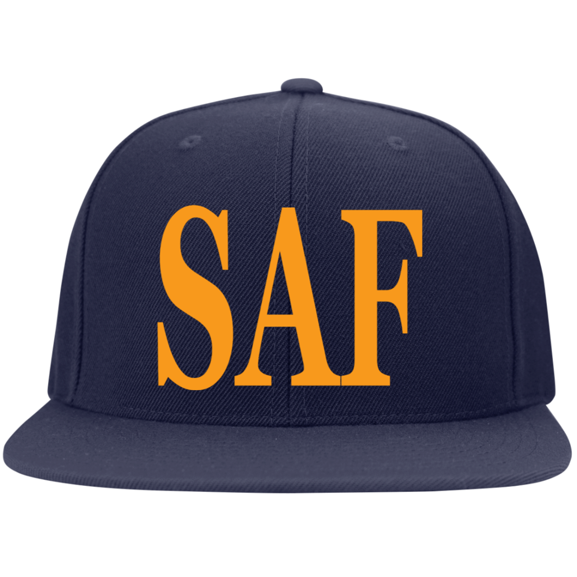 SAF - Flat Bill High-Profile Snapback Hat