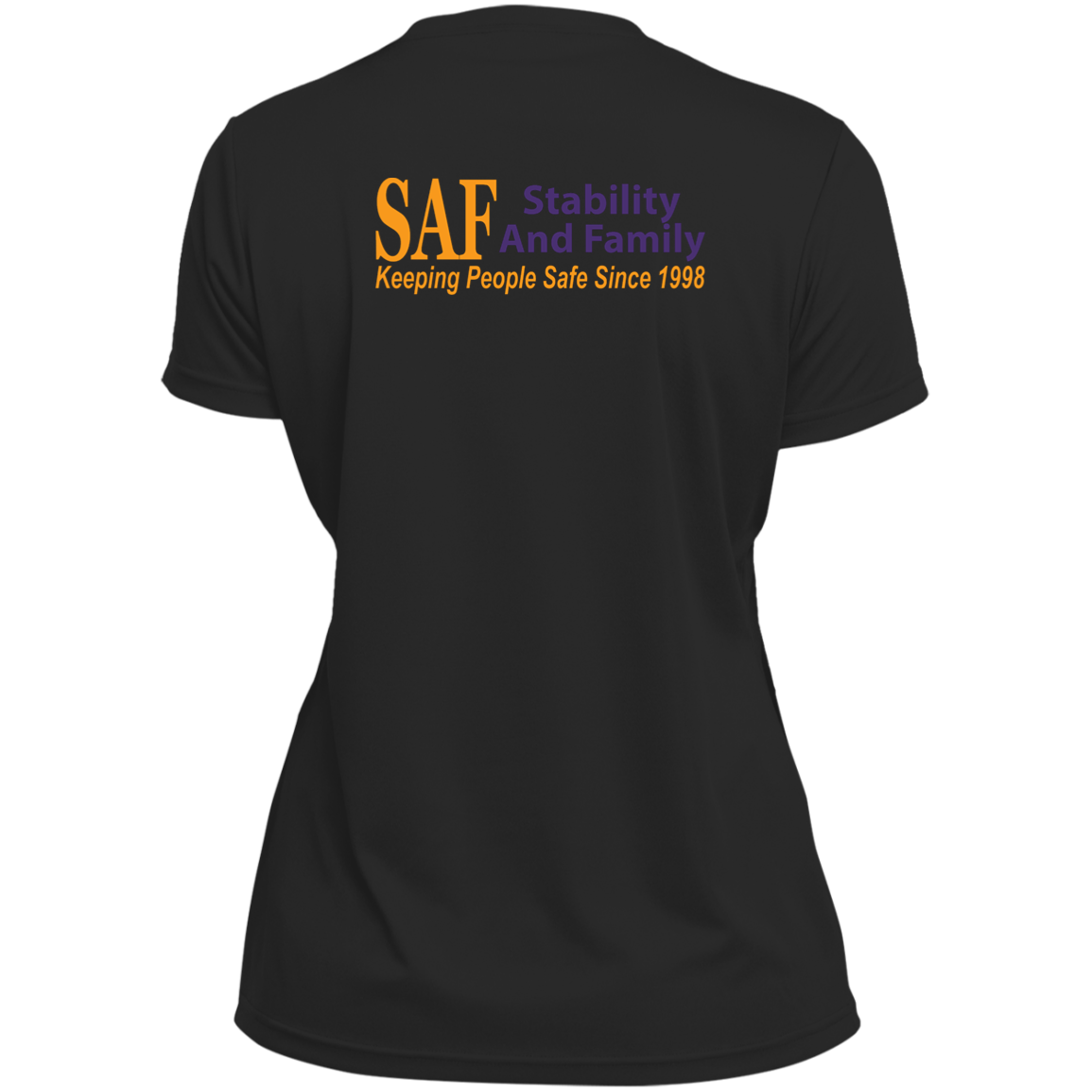 SAF - Ladies’ Moisture-Wicking V-Neck Tee