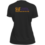 SAF - Ladies’ Moisture-Wicking V-Neck Tee