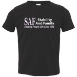 SAF - Toddler Jersey T-Shirt