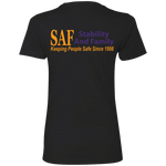 SAF - Ladies' Boyfriend T-Shirt