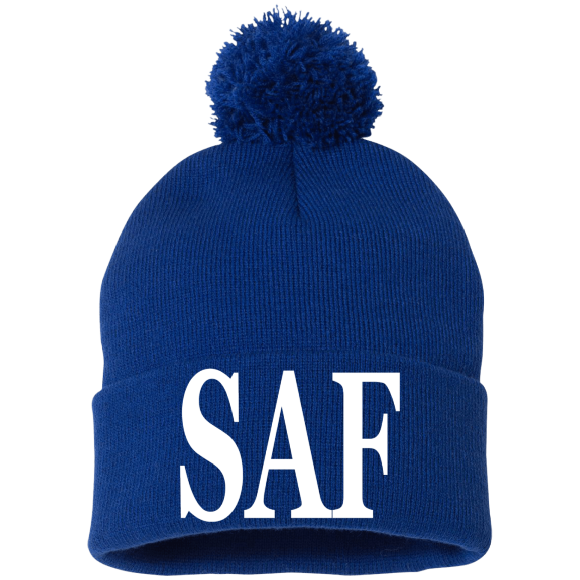 SAF - Pom Pom Knit Cap