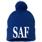SAF - Pom Pom Knit Cap