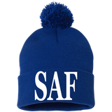 SAF - Pom Pom Knit Cap