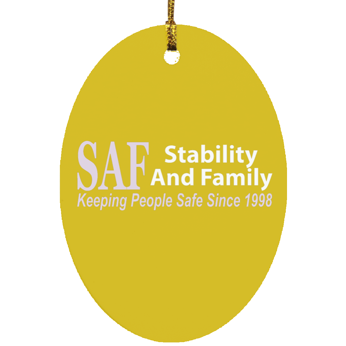 SAF - Oval Ornament