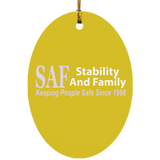 SAF - Oval Ornament