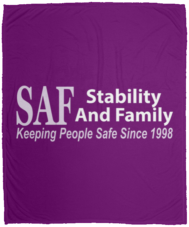 SAF - Cozy Plush Fleece Blanket - 50x60