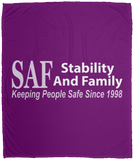 SAF - Cozy Plush Fleece Blanket - 50x60