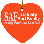 SAF - Heart Ornament