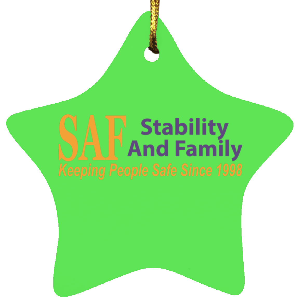 SAF - Star Ornament