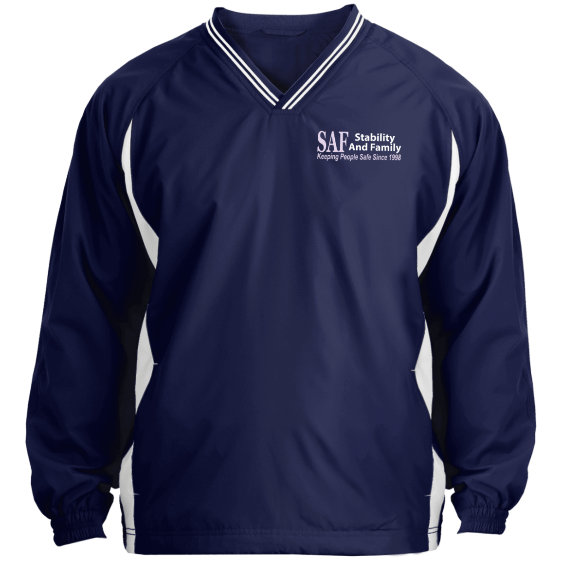 SAF - Tipped V-Neck Windshirt
