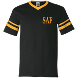 SAF - V-Neck Sleeve Stripe Jersey